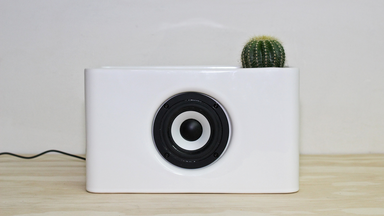 Josiah: A Ceramic Radio and Wireless Speaker