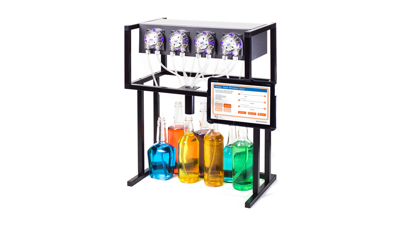 Bartendro the Cocktail Dispensing Robot
