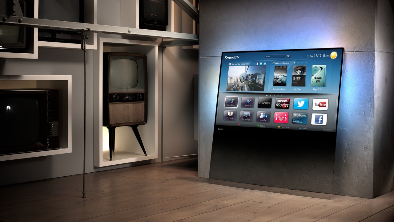 Philips DesignLine TV Made From Single Pane of Glass