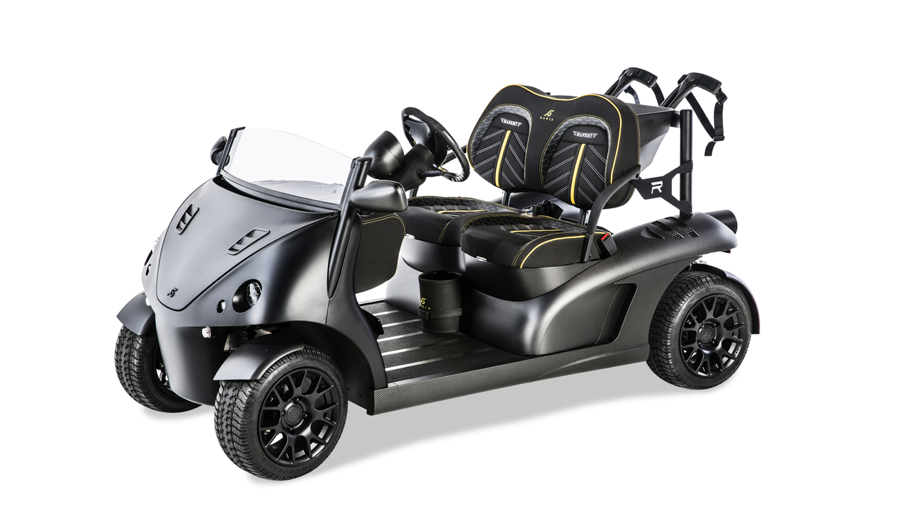 The Limited Edition Garia Mansory Currus Golf Cart