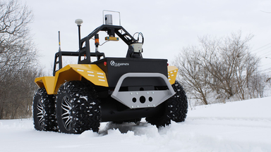 Grizzly Robot Utility Vehicle by Clearpath Robotics