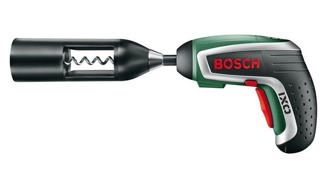 Bosch IXO Vino Cordless Screwdriver with Corkscrew Attachment